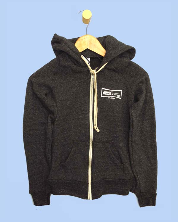 【BAON】[unisex] Ken-i string fleece over hood zip-up Flame Resistant Heavyweight Arc Rated Cotton Zip-Up Hoodie