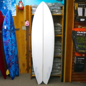 QUAD FISH 6'6" CLEAR SANDED - Image 3