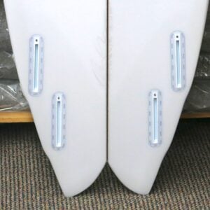 QUAD FISH 5'8" CLEAR SANDED - Image 4