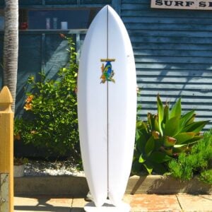 QUAD FISH 5' 10" CLEAR SANDED - Image 1