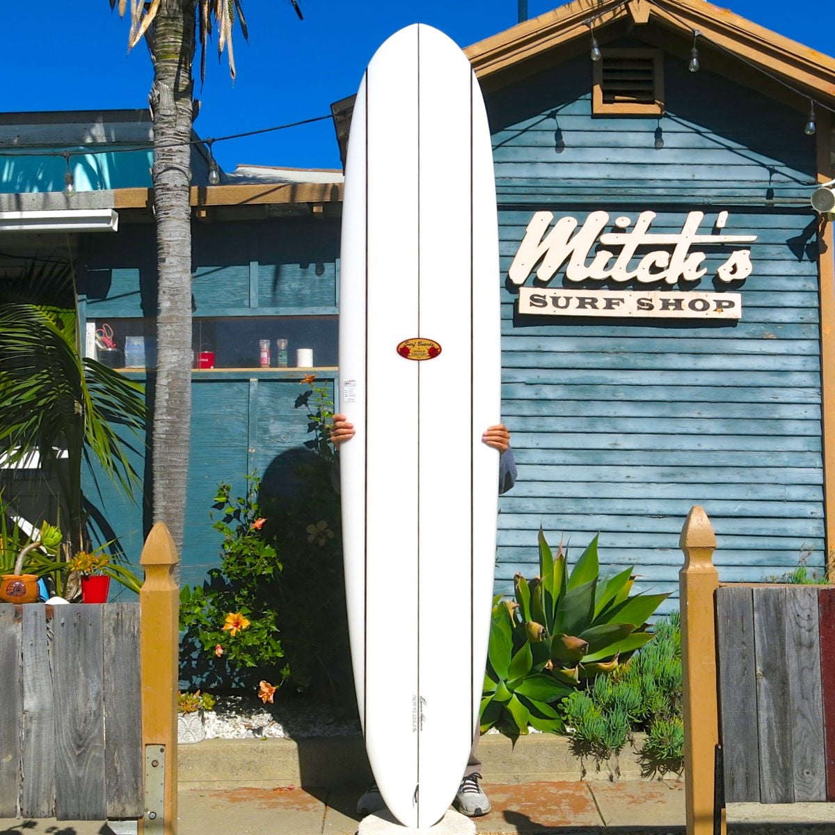 9’2 Hawaiian Pro Designs DT-2 (Burgundy) DT-2 9′ 2″ TRIPLE REDWOOD – Mitch's Surf Shop