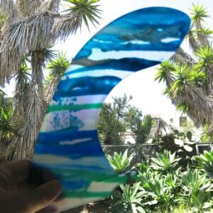 WINGNUT CUTAWAY FIN 8" STRIPES - Image 3