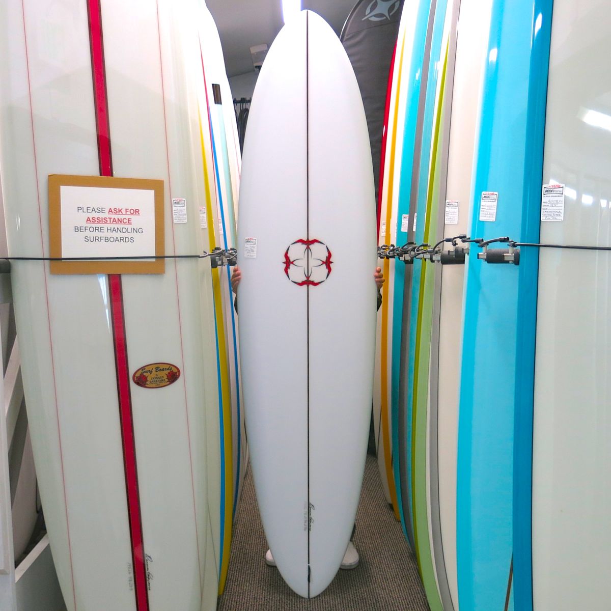 FLO EGG 7′ 6″ CLEAR – Mitch's Surf Shop