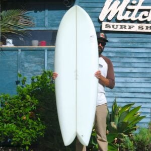 CA TWIN FISH 5' 6" CLEAR - Image 1