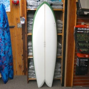CA TWIN FISH 5' 10" GREENRAIL - Image 1