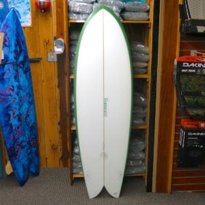 CA TWIN FISH 5' 10" GREENRAIL - Image 2