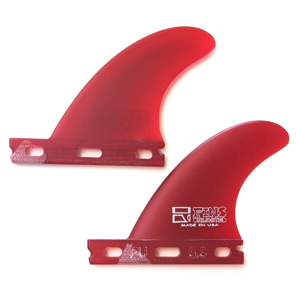 FIBRE GLAS FIN CO Dフィン レッド FINS UNLTD 3.5″ FUTURES SIDE BITES – Mitch's Surf Shop