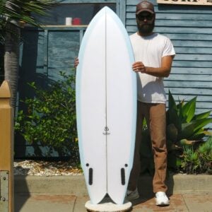 TWINZER FISH 5' 8" ICE BLUE - Image 2