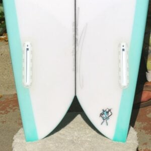 TWIN PHISH 5' 6" AQUA - Image 4